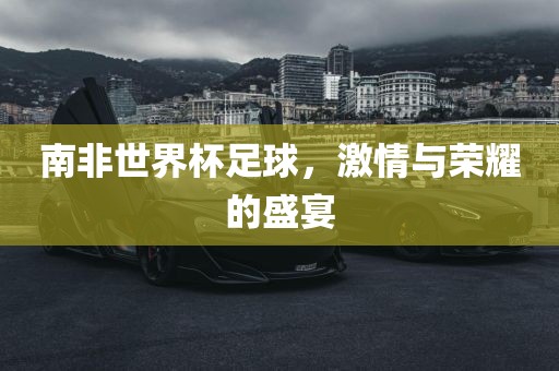 南非世界杯足球，激情与荣耀的盛宴
