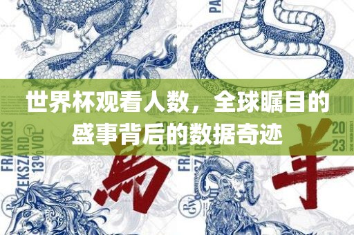 世界杯观看人数，全球瞩目的盛事背后的数据奇迹