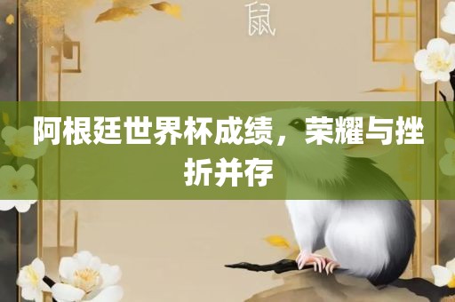 阿根廷世界杯成绩，荣耀与挫折并存