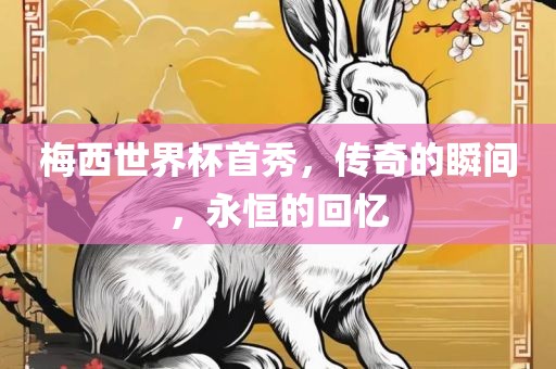 梅西世界杯首秀，传奇的瞬间，永恒的回忆