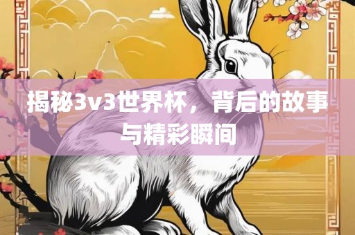 揭秘3v3世界杯，背后的故事与精彩瞬间