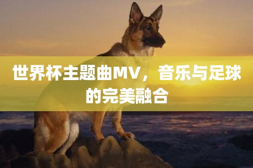 世界杯主题曲MV，音乐与足球的完美融合