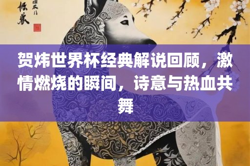 贺炜世界杯经典解说回顾，激情燃烧的瞬间，诗意与热血共舞