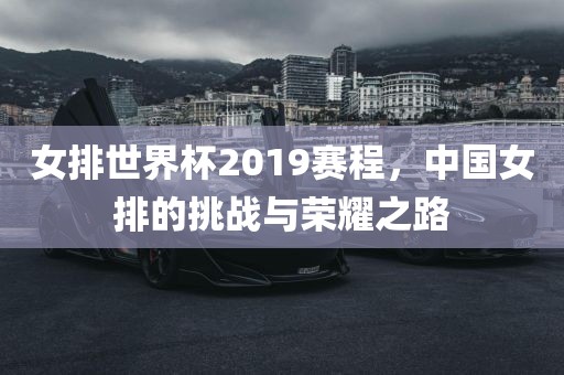女排世界杯2019赛程，中国女排的挑战与荣耀之路