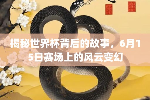 揭秘世界杯背后的故事，6月15日赛场上的风云变幻