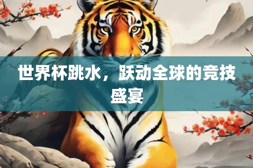 世界杯跳水，跃动全球的竞技盛宴
