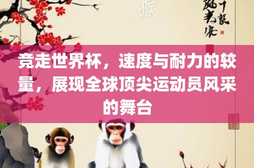 竞走世界杯，速度与耐力的较量，展现全球顶尖运动员风采的舞台