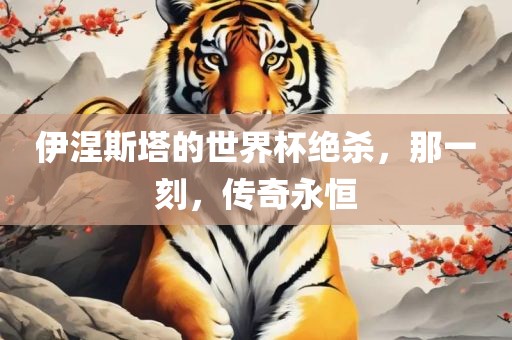 伊涅斯塔的世界杯绝杀，那一刻，传奇永恒