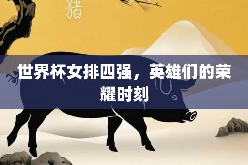 世界杯女排四强，英雄们的荣耀时刻