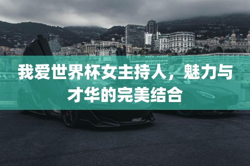 我爱世界杯女主持人，魅力与才华的完美结合