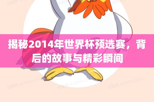 揭秘2014年世界杯预选赛，背后的故事与精彩瞬间
