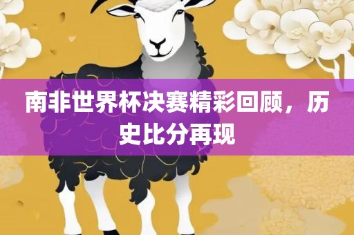 南非世界杯决赛精彩回顾，历史比分再现
