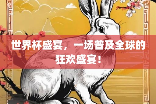 世界杯盛宴，一场普及全球的狂欢盛宴！