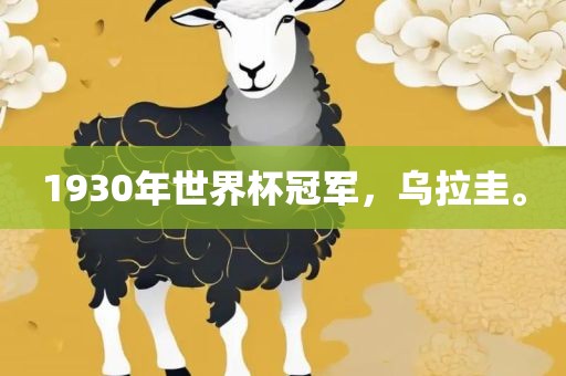 1930年世界杯冠军，乌拉圭。