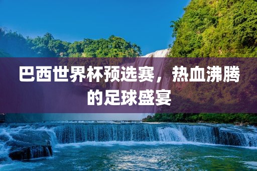 巴西世界杯预选赛，热血沸腾的足球盛宴