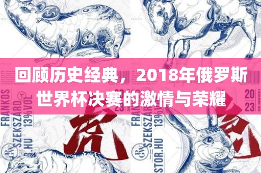 回顾历史经典，2018年俄罗斯世界杯决赛的激情与荣耀