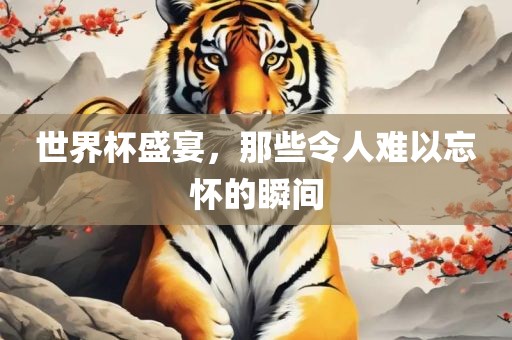 世界杯盛宴，那些令人难以忘怀的瞬间