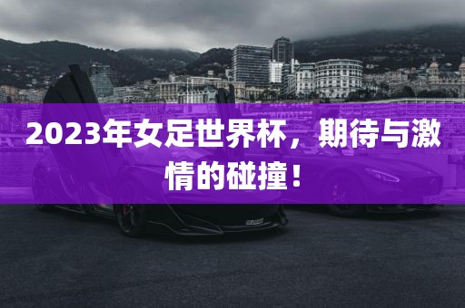 2023年女足世界杯，期待与激情的碰撞！