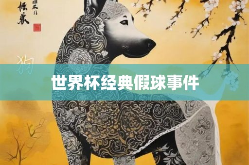世界杯经典假球事件