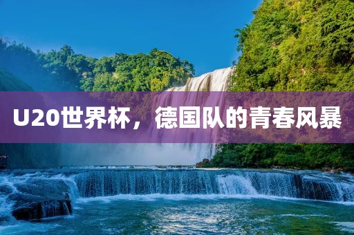 U20世界杯，德国队的青春风暴