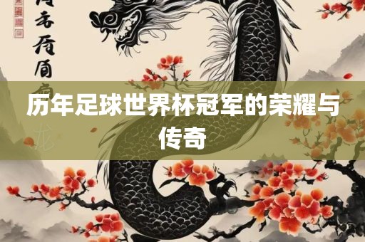 历年足球世界杯冠军的荣耀与传奇