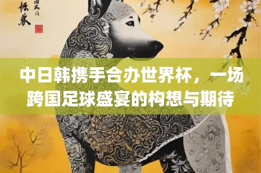 中日韩携手合办世界杯，一场跨国足球盛宴的构想与期待