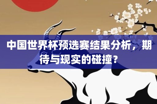 中国世界杯预选赛结果分析，期待与现实的碰撞？