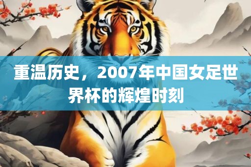 重温历史，2007年中国女足世界杯的辉煌时刻
