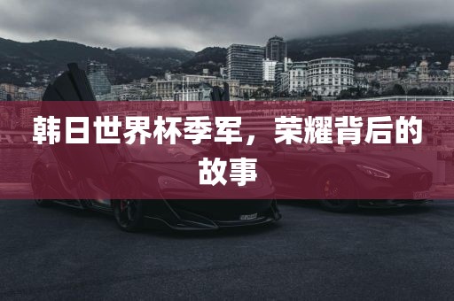 韩日世界杯季军，荣耀背后的故事