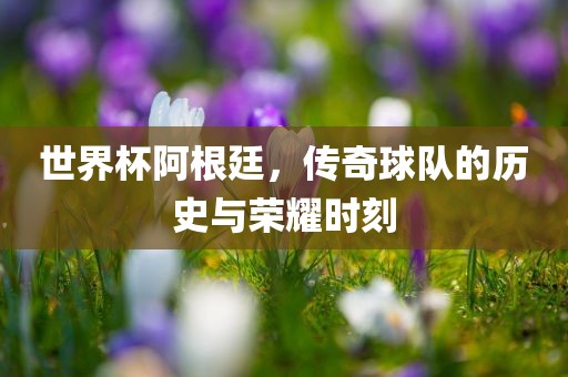 世界杯阿根廷，传奇球队的历史与荣耀时刻