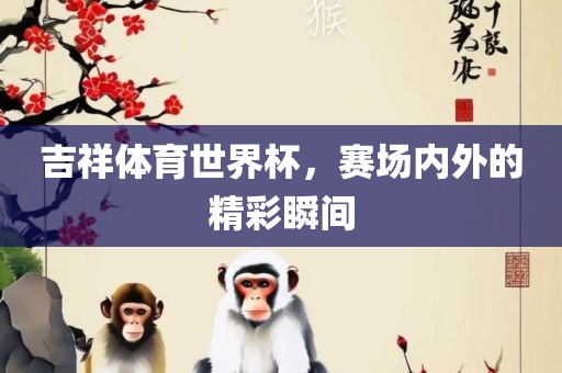 吉祥体育世界杯，赛场内外的精彩瞬间