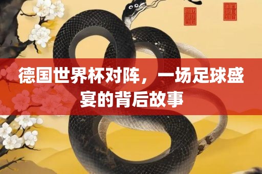 德国世界杯对阵，一场足球盛宴的背后故事