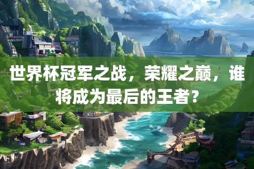 世界杯冠军之战，荣耀之巅，谁将成为最后的王者？