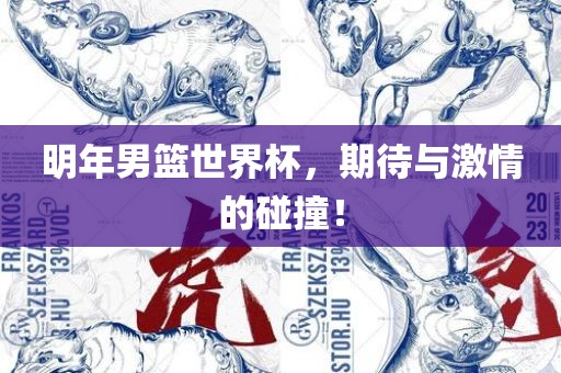 明年男篮世界杯，期待与激情的碰撞！