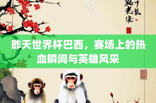 昨天世界杯巴西，赛场上的热血瞬间与英雄风采